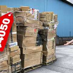 Unboxing GIANT $4000 Amazon Returns Pallet