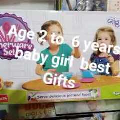 #Gifts  best gifts for age 2 to 6  years baby girl !!!