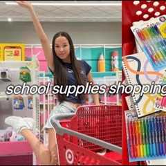 back to school supplies shopping!!! at TARGET! 2024