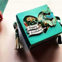 Beautiful Handmade Scrapbook for Birthday | Scrapbook for Boyfriend | Tutorial