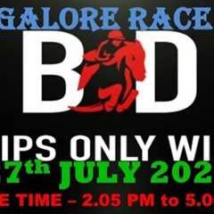 BANGALORE RACE TIPS | 27/07/2024 | BANGALORE HORSE RACE TIPS | HORSE RACING | HORSE |(@TIPSONLYWIN)