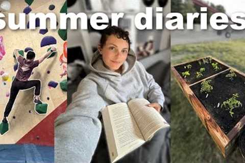 falling in love with new hobbies | summer diaries episode 01