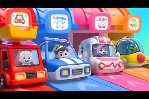 🔴LIVE | Learn Colors with Little Cars | Car Garage Adventure | Nursery Rhymes &amp; Kids Songs |..