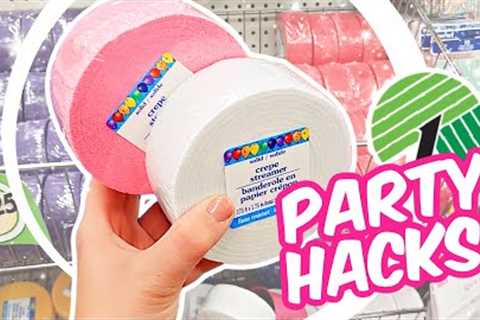 Grab $1 Party Supplies From the Dollar Store for these UNBELIEVABLE Party HACKS! | Krafts by Katelyn