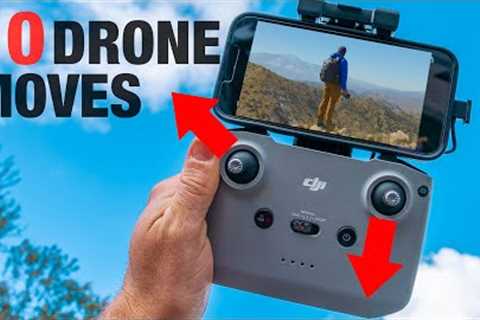 10 Drone Moves To Film YOURSELF as a Solo Creator