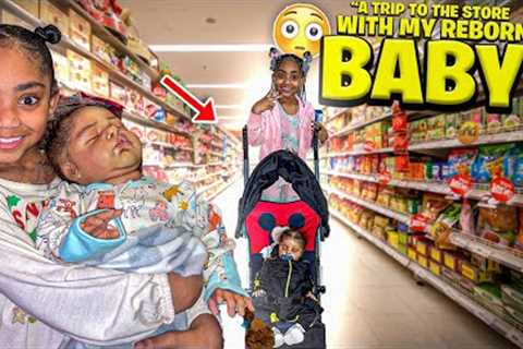 A Trip To The Store With My Reborn Baby