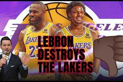 Lebron James Embarrasses the Lakers - EGO out of Control
