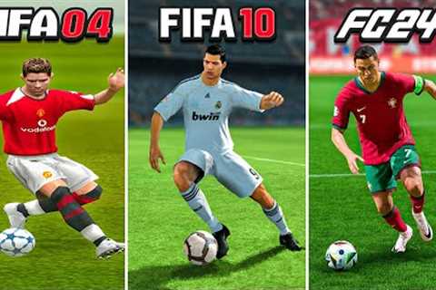 Scoring an INSANE Goal With Ronaldo In Every FIFA (04-24)