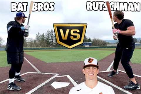 ADLEY vs. the BAT BROS | Who can hit a baseball harder?