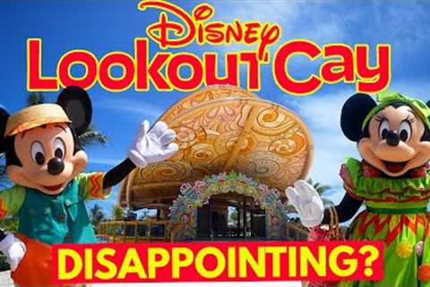 Disney's New Private Island Lookout Cay FULL TOUR!