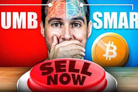 Should You SELL Your Crypto Now To Buy Back Lower? [BEST OR WORST IDEA EVER]