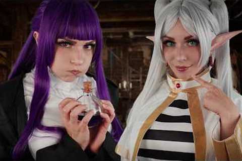 ASMR Cozy Evening at the Tavern with Frieren &amp; Fern | Personal Attention