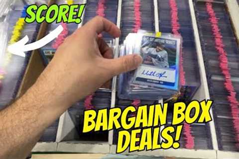 FINDING BARGAIN BOX SPORTS CARDS TO FLIP ONLINE!