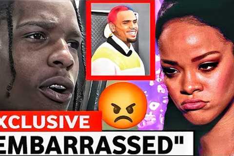 Asap Rocky got so furious with Rihanna as she Embarrassed him in front of Chris Brown &amp; Drake