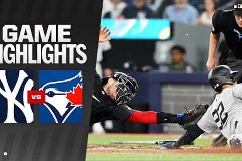 Yankees vs. Blue Jays Game Highlights (6/28/24) | MLB Highlights