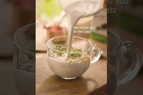 Healthy breakfast- no milk overnight oats recipe