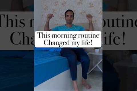 This Routine will change your Life! #lifestyle #health #tips #hacks #yoga #meditation #sun #morning