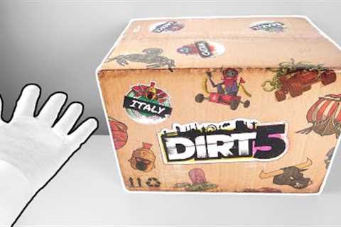 Unboxing DIRT 5 Press Kit Box [Ultra Rare] + Logitech G923 Racing Wheel