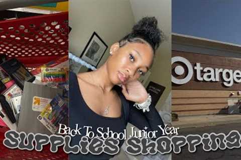 BACK TO SCHOOL SUPPLIES SHOPPING &amp; HAUL 2023! | Junior Year