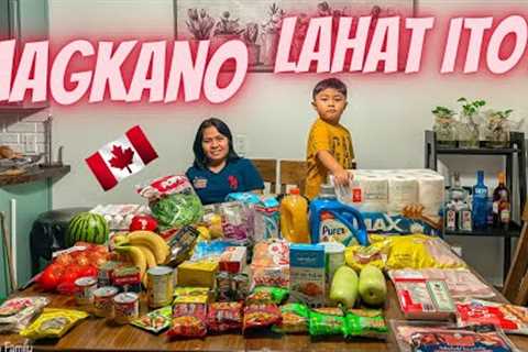 Grocery Shopping sa Canada | Tight Budget