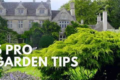 How To Design a Beautiful Garden - 5 Pro Tips from Barnsley House
