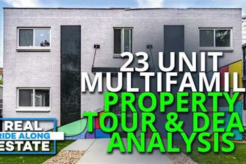 23 Unit Multifamily Real Estate Investment Property Deal Analysis &amp; Tour | Real Estate Ride..