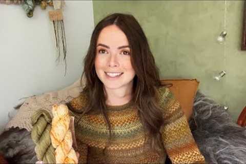 Knitting Traditions Podcast Ep.89-Lola dress, Colorwork, Cashmere castons and blanket MAL plans