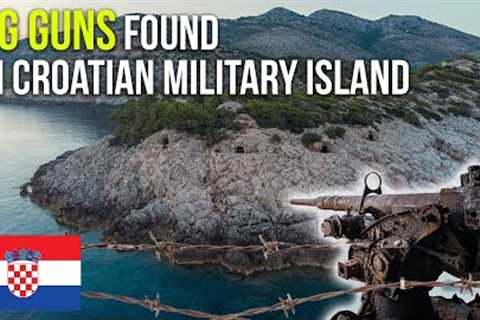 BIG GUNS found in an abandoned bunker in Croatia | URBEX