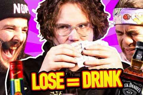 Playing the WORST Drinking Games with The Boys