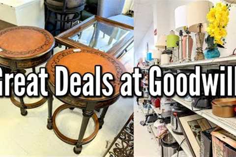 GREAT BRAND-NEW DEALS AT GOODWILL! THRIFT WITH ME &amp; HAUL | THRIFTING IN 2024