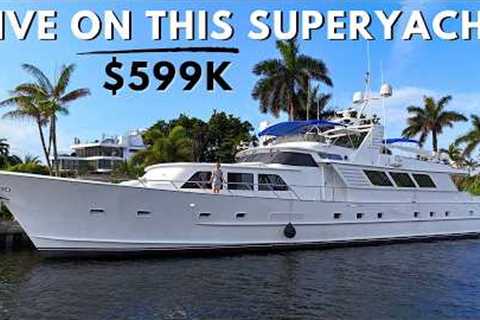 $599,000 Live on this Classic SuperYacht in Florida