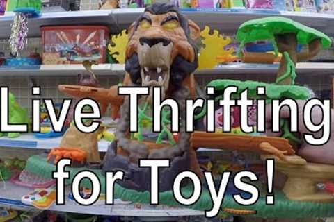 Live Thrifting For Toys &amp; More at Savers &amp; Goodwill! Ebay Reseller Side Hustle 2022