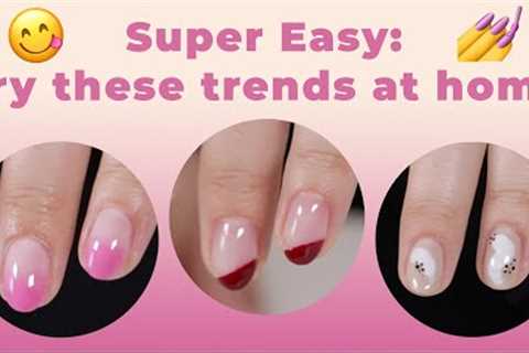 3 Super Easy Nail Art Designs For Short Nails