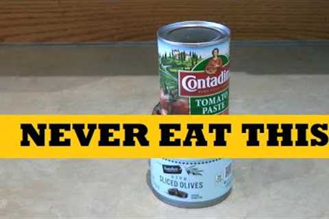 Never Eat This...Inspecting Food Storage Stockpile