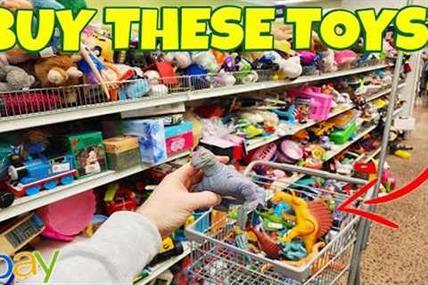 BUY THESE TOYS AT GOODWILL! Thrifting and Selling on Ebay and Amazon FBA!