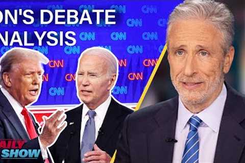 Jon Stewart's Debate Analysis: Trump's Blatant Lies and Biden's Senior Moments | The Daily Show