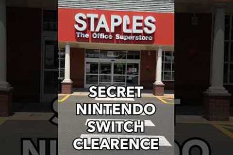 $20 Nintendo switch games at Staples