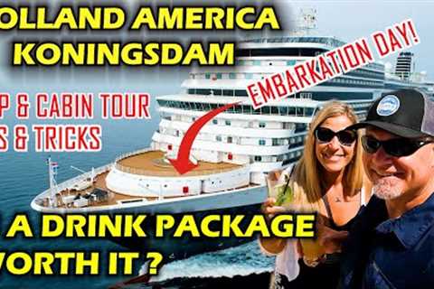 BOARDING HAL KONINGSDAM! | Cruise to Alaska from Vancouver B.C. | #hollandamerica  | #alaskacruise