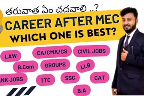 MEC CAREER OPTIONS After Class 12 | Commerce | Government sector | Professional courses etc