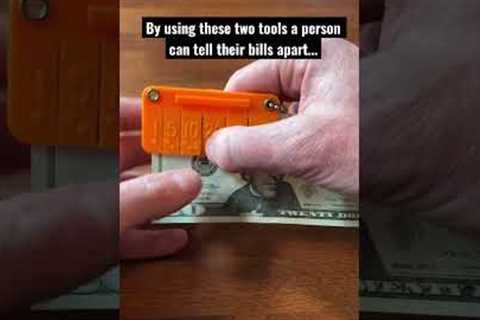 Making money accessible for the blind #money #blind #tech #braille #tool