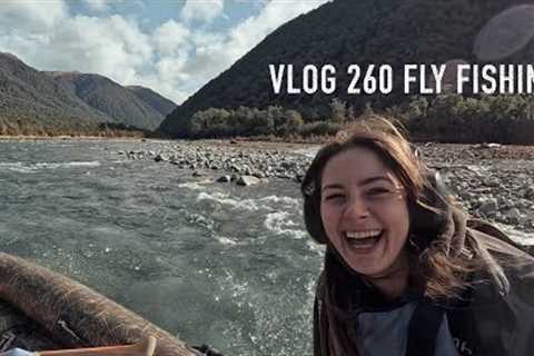 Josh James New Zealand adventure VLOG 260 fly fishing for brown trout
