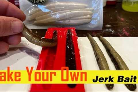How to make a Lure Mold (Copying a Slug-O Jerk Bait)