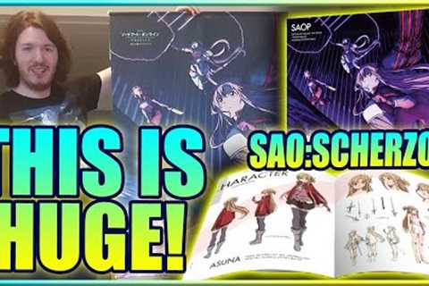 Unboxing Sword Art Online LIMITED EDITION Progressive Scherzo of Deep Night JP Bluray &amp; Art of..