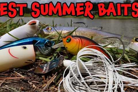 Best Baits for SUMMER Bass Fishing! (Ponds &amp; Lakes)