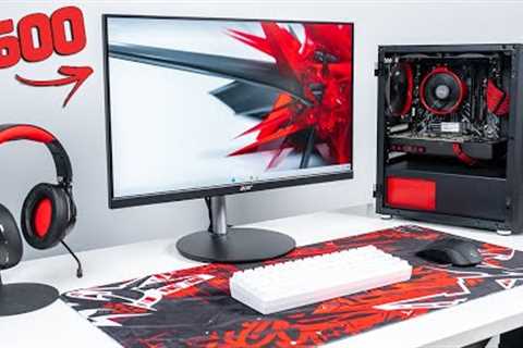 $600 FULL PC Gaming Setup Guide! (Includes Everything!)