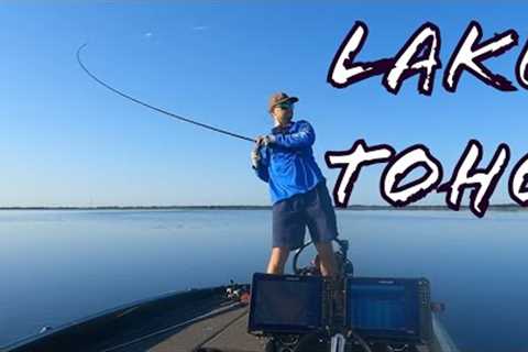 Bass fishing on Lake TOHO