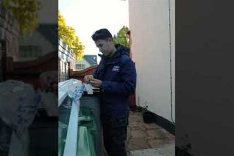 ELECTRICIAN HACKS - FIREPROOF FIXINGS IN PVC TRUNKING #shorts