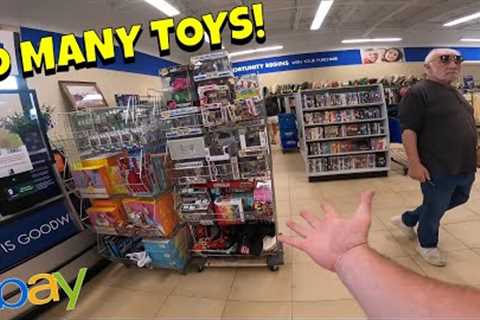 This Goodwill was PACKED with Brand New Toys! Thrifting to Resell on Ebay and Amazon FBA!