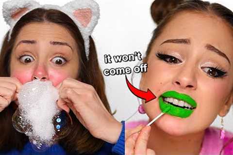 Testing WEIRD VIRAL Beauty Hacks