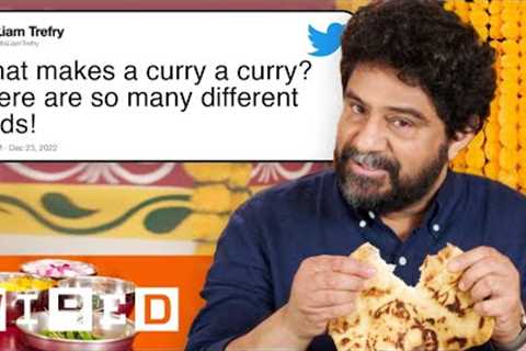 Master Chef Answers Indian Food &amp; Curry Questions From Twitter | Tech Support | WIRED